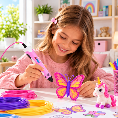 3D Pen™ for Kids – Turn Their Imagination Into Real 3D Creations!