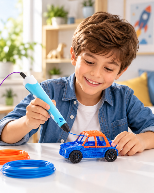 3D Pen™ for Kids – Turn Their Imagination Into Real 3D Creations!