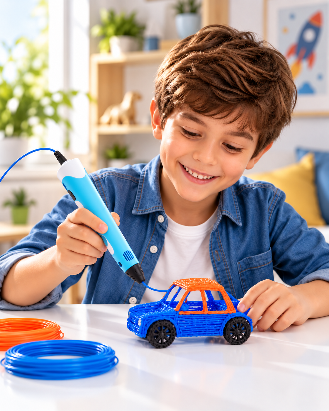 3D Pen™ for Kids – Turn Their Imagination Into Real 3D Creations!