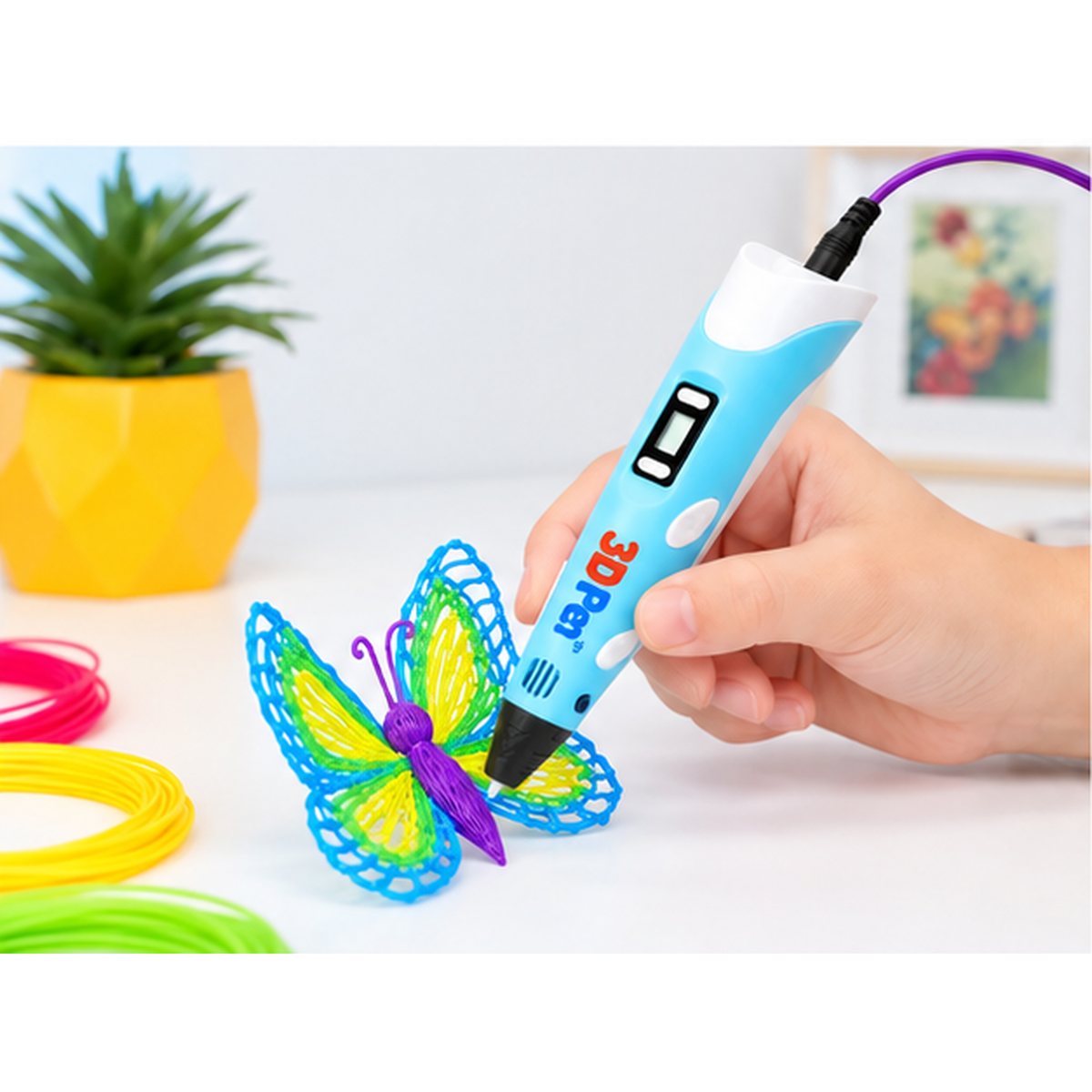 3D Pen™ for Kids – Turn Their Imagination Into Real 3D Creations!