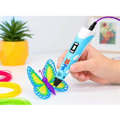 3D Pen™ for Kids – Turn Their Imagination Into Real 3D Creations!